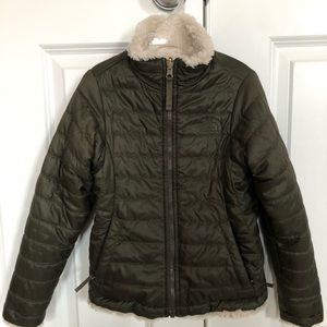 The North Face Girl’s jacket Olive Green size 6
